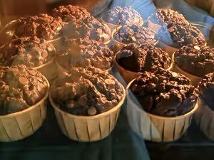 超好吃的巧克力可可麥芬（參考小紅書姍胖版）