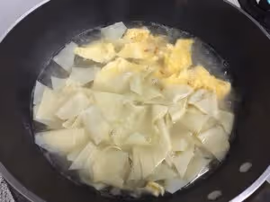 扇貝柱燉小白菜