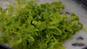 皮蛋瘦肉粥，兩種米讓它綿滑濃香