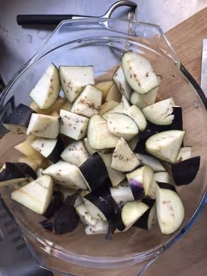 土豆茄子燉排骨