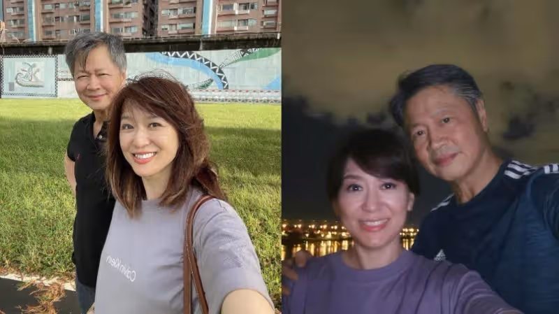 「夫妻檔」直播，周玉琴竊笑糾正他「發音不標準」，賴岳謙甜認「愛妻守則」閃爆引羨慕： 祝願琴謙一生！