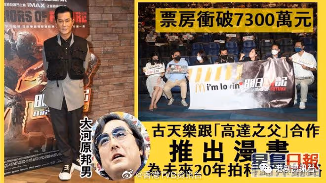 古天樂跟「高達之父」合作推出漫畫！為未來20年拍科幻片鋪路
