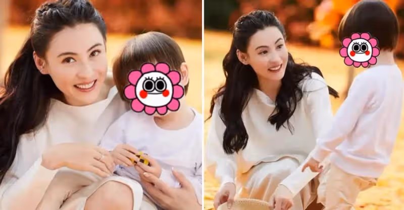 張柏芝小兒子公開露面！4歲小王子眉宇間清秀，竟比兩個哥哥還要帥氣，網友：大美人基因厲害