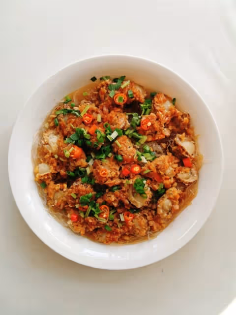 蒜蓉粉絲蒸扇貝肉