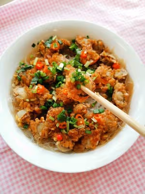 蒜蓉粉絲蒸扇貝肉