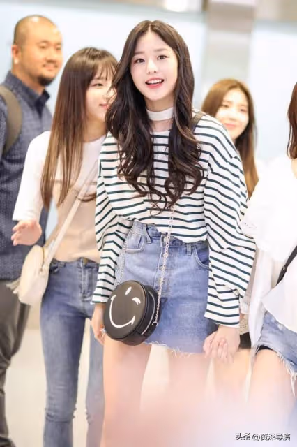 韓國人氣瘋了,韓國第一女子組合中心位成員竟然是純血中國人