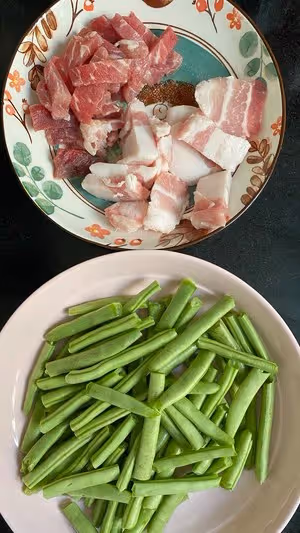 超下飯的四季豆炒肉