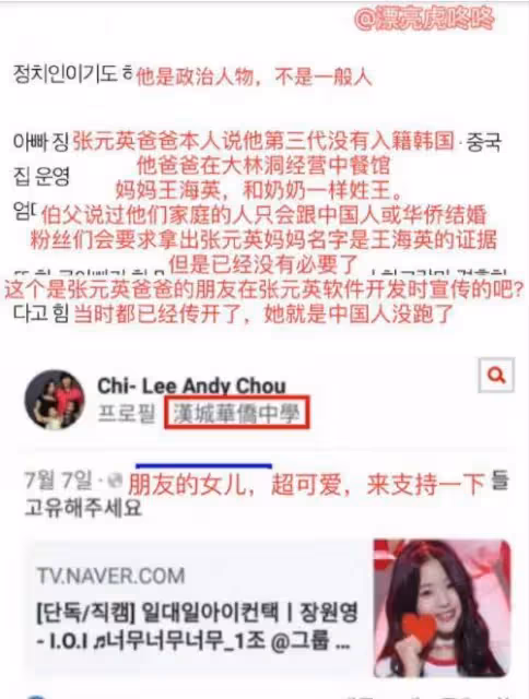 她是如何做到同時得罪中韓兩國網友的....