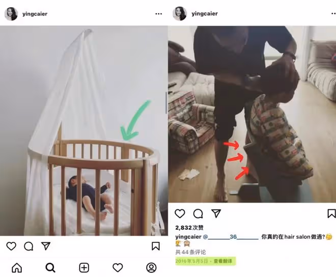 應采兒豪宅內曬娃!2歲Hoho睫毛超長似女孩,家中堆滿玩具接地氣