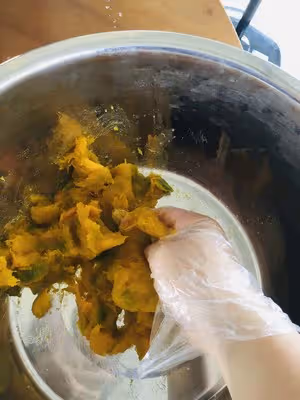 寶寶的零食——少油南瓜餅（空氣炸鍋版）