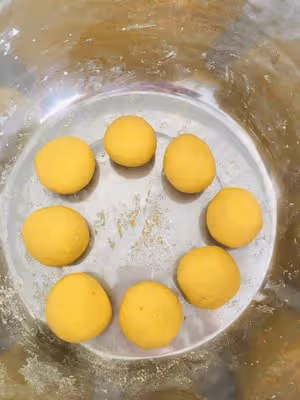 寶寶的零食——少油南瓜餅（空氣炸鍋版）