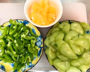 青椒黃瓜炒雞蛋🥒🥚