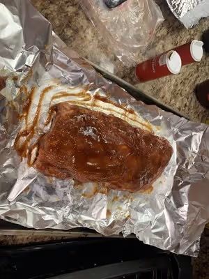 🍯美式烤排骨🍖BBQ Ribs黑蜜糖燒烤醬低溫慢烤豬肋排🐽（簡單懶人快手）