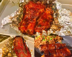 🍯美式烤排骨🍖BBQ Ribs黑蜜糖燒烤醬低溫慢烤豬肋排🐽（簡單懶人快手）