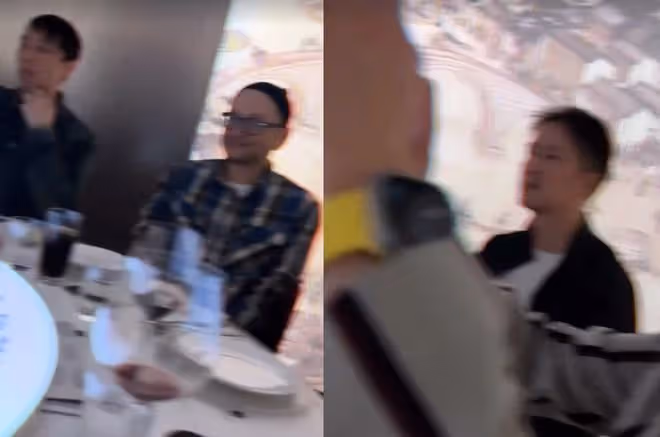 邱淑貞夫婦參加聚會,富豪老公近年事業受挫,54歲鬍子拉碴顯憔悴