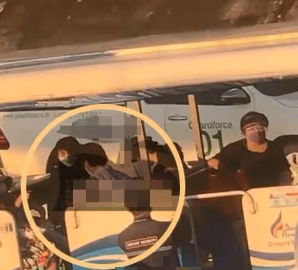 小林青霞國外返港全家被趕下飛機，疑因抱兒子擋路與空姐激烈爭執