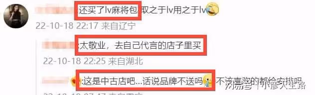 網友三里屯偶遇劉亦菲，購買自己代言的二手包送朋友，被贊好溫柔
