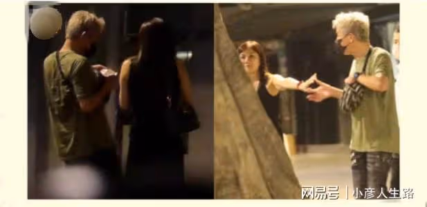 陶喆深夜與美女約會，離別時疑似給美女鈔票，兩人還拉手相當親密