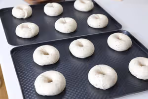 低糖無油燕麥貝果