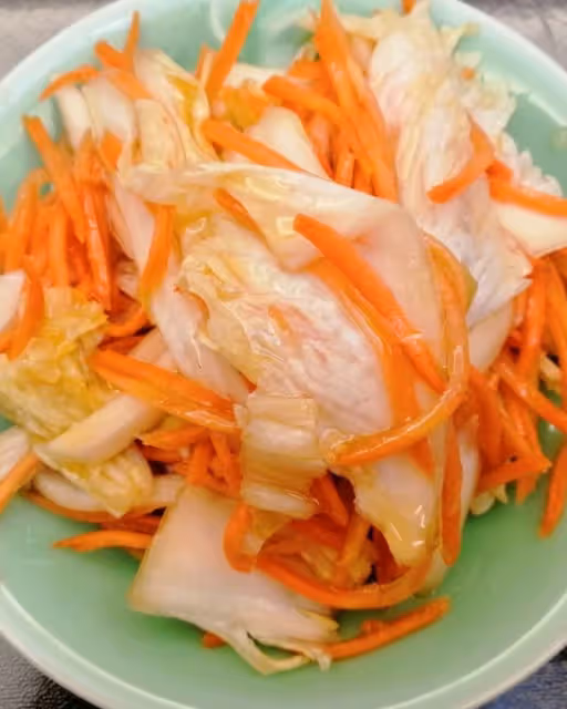 腌大白菜胡蘿蔔