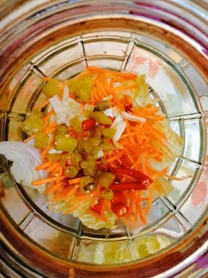 腌大白菜胡蘿蔔