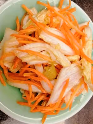 腌大白菜胡蘿蔔
