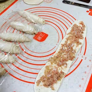 成都小吃鮮肉鍋盔