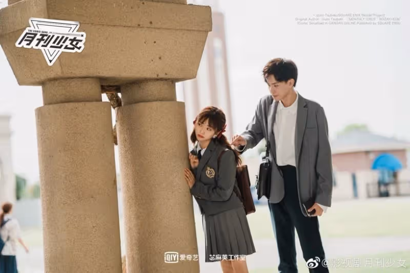 《我的反派男友》沈月合作7位男神!《小美好》和胡一天戲外尷尬,和王鶴棣是真感情好
