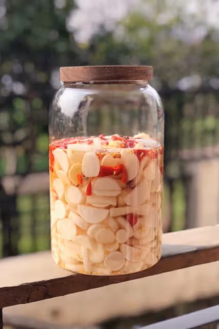 泡一瓶酸辣蘿蔔吧