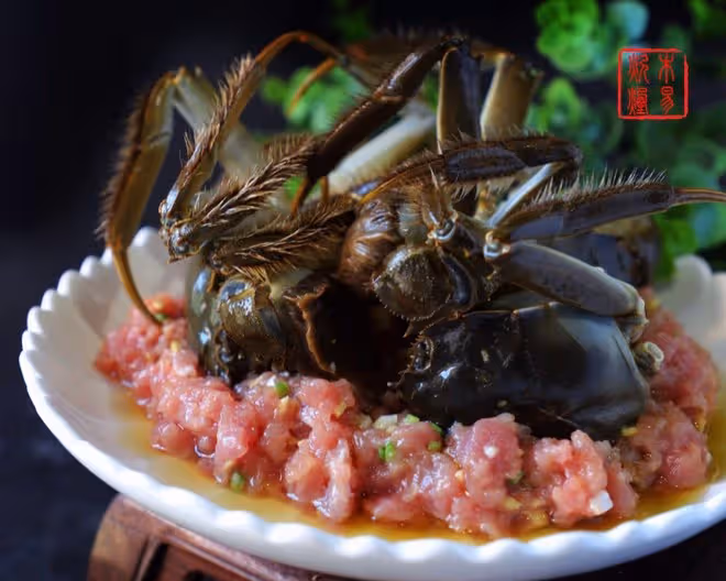 大閘蟹蒸裡脊肉