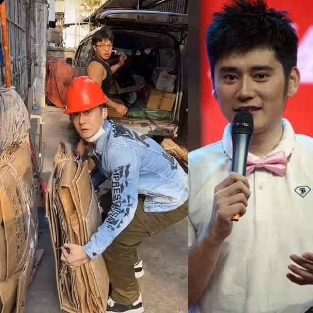蔣勁夫街頭被偶遇!穿4萬多牛仔褲與美女合影,肌肉壯碩紋身矚目