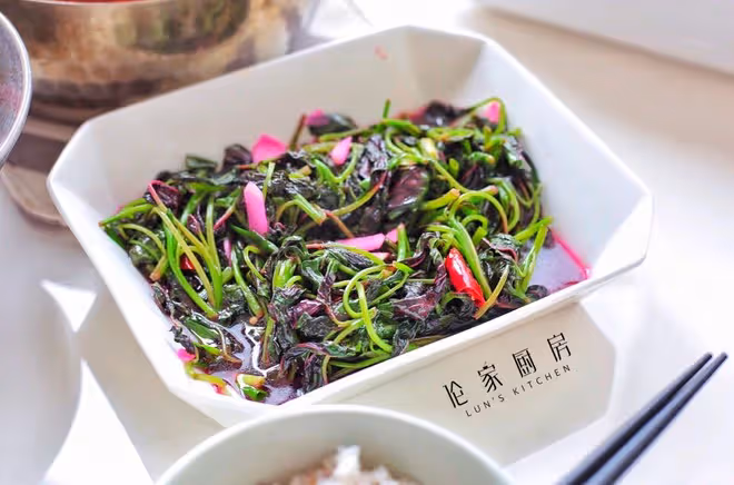 熗炒紅莧菜