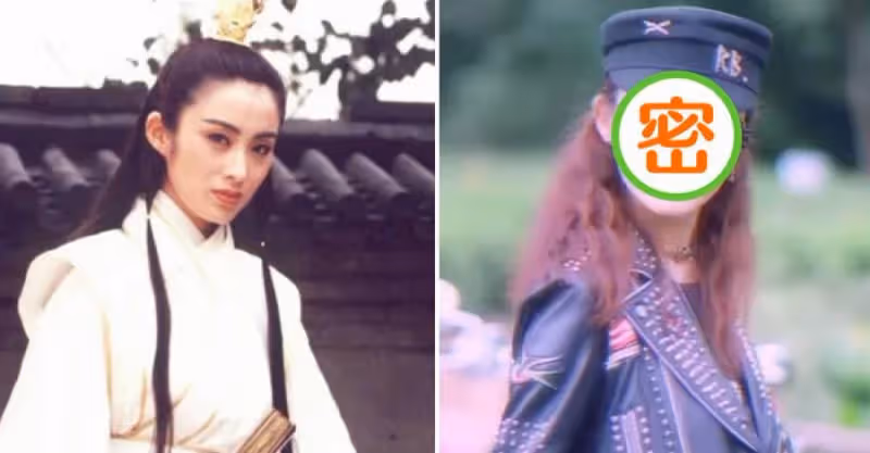 54歲「國民女神」張敏保養得真好，看著像20歲，穿皮衣「燙泡麵卷」比90後還有品味