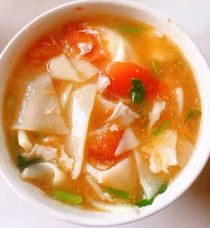 番茄麵皮湯🍅小時候的味道