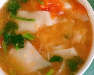 番茄麵皮湯🍅小時候的味道