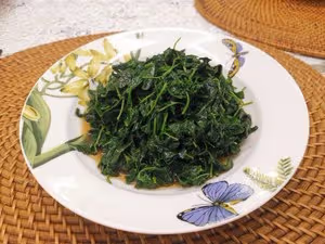 16秒搞定一盤酒香草頭