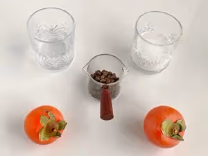 「柿柿如意」熱拿鐵/秋冬第一杯熱咖啡