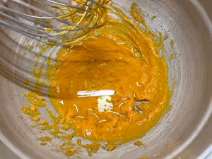 金燦燦的南瓜蛋糕卷‼️不加一滴水‼️組織超細膩