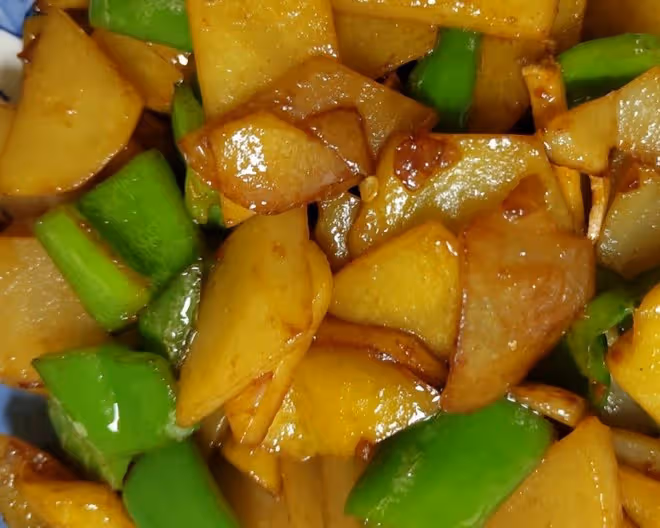 青椒土豆片