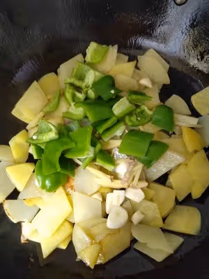 青椒土豆片
