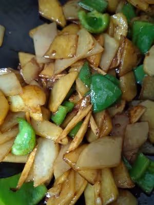 青椒土豆片