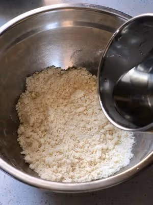 不用揉皮也能做出酥掉渣的綠豆酥餅