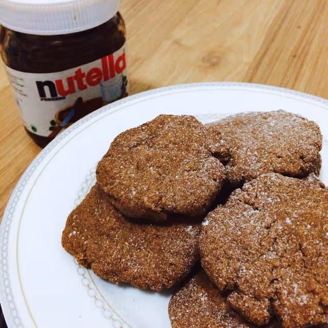 超快手Nutella餅乾