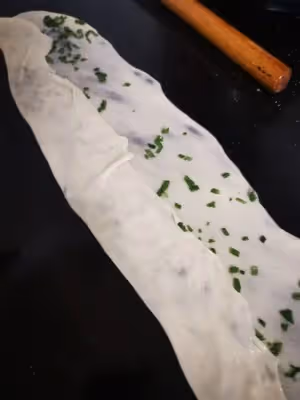 秒光的蔥油餅