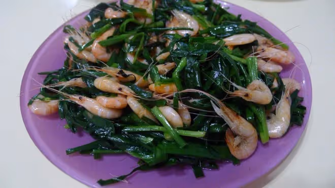 韭菜白米蝦