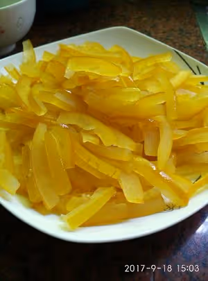 柚子皮糖