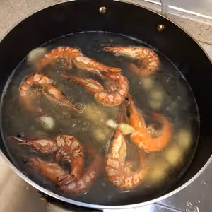 芝士 大蝦 伊面