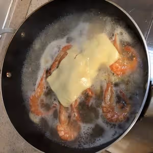 芝士 大蝦 伊面