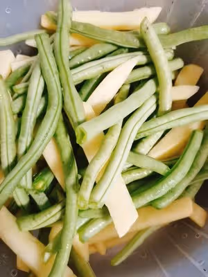 家常菜——土豆燒豆角