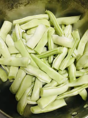 豆角燜面（素）
